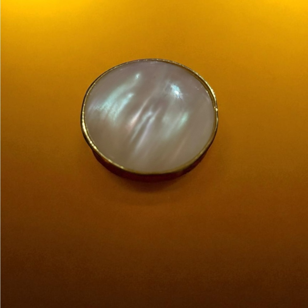 Fine jewelry stainless steel Mother of Pearl Ring